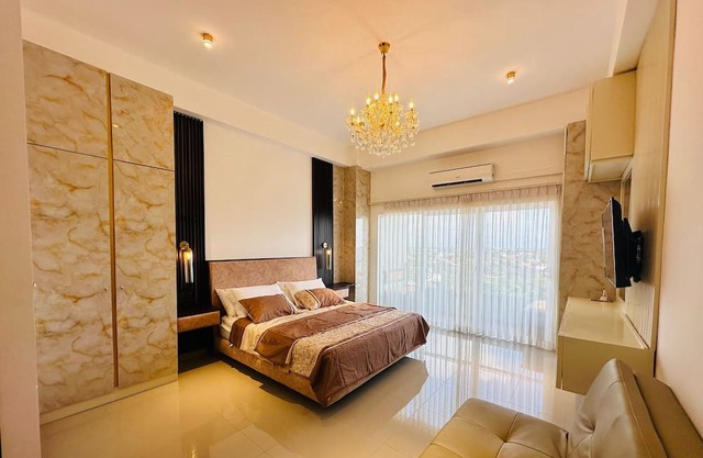 Grand Sri Lounge studio apartment at Ocean Breeze Hotel residence Negombo.