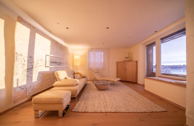 Apartment 'Ferienwohnung Weitblick' with Lake View, Shared Garden and Wi-Fi
