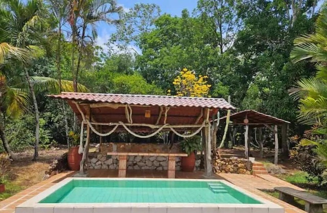 "Villa Thuja" 3B and pool for a relaxing getaway.