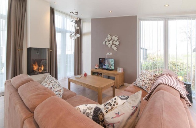 Comfortable home with view of the forest.