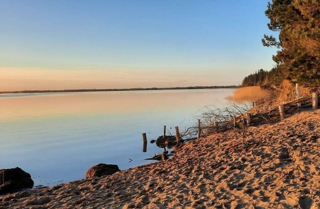 Bij de open haard in het "Landhuis Schlei"