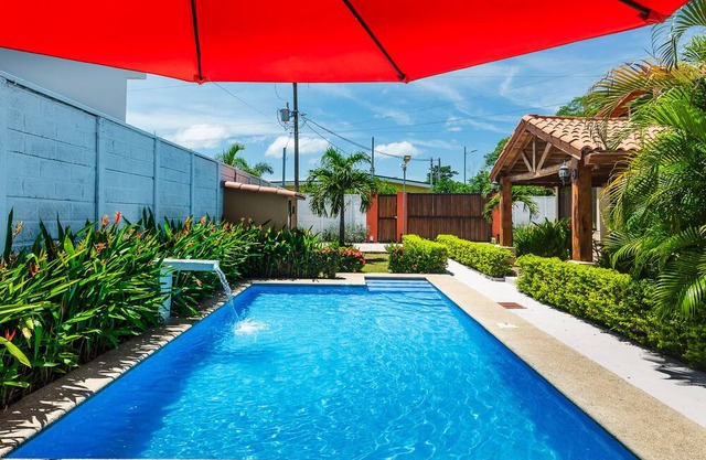 Tropical 2-Villa Property w Pool - 2km from the beach! Pets welcome.