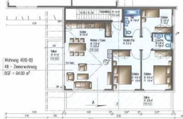 Holiday apartment Adelboden for 6 - 7 persons with 3 bedrooms - Holiday apartment
