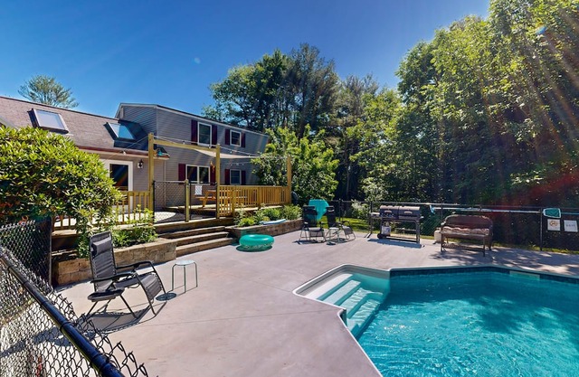Spacious property with pool, grill, deck, children's items, & W/D - dog-friendly