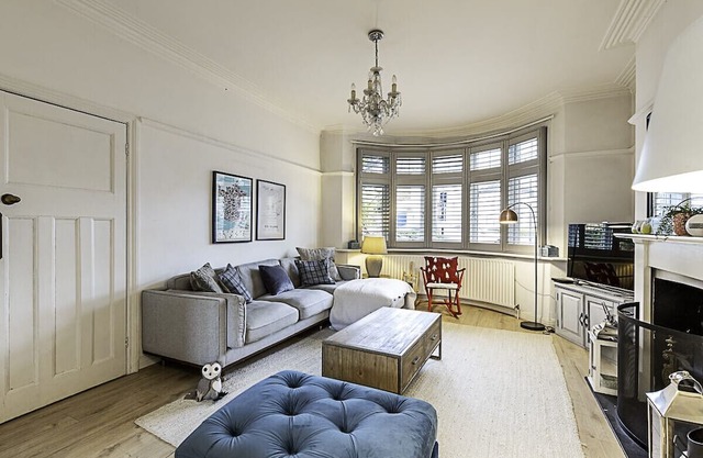 Gorgeous 4-bed Home with a Fireplace and Terrace