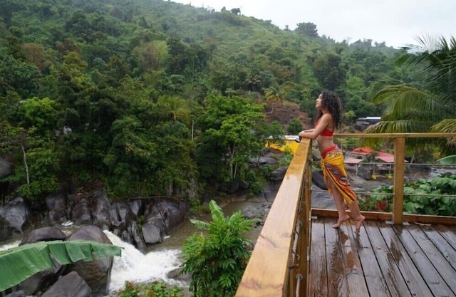 El Yunque Waterfalls, forest and river tiny house at Casa Parcha w/ D generator