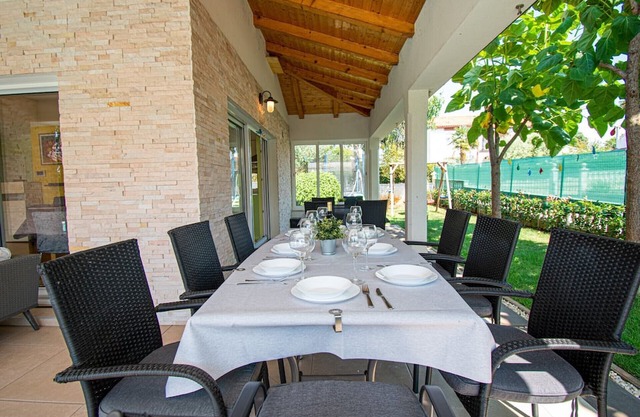 Family-friendly villa with a private pool in Porec