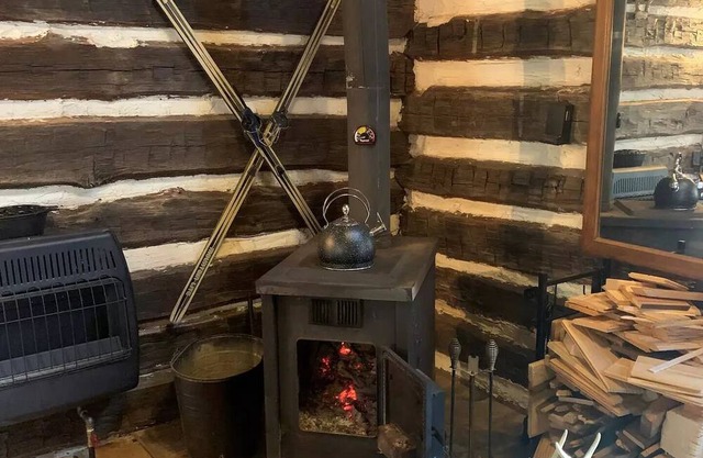 Off-Grid Log Cabin in NC Mountains