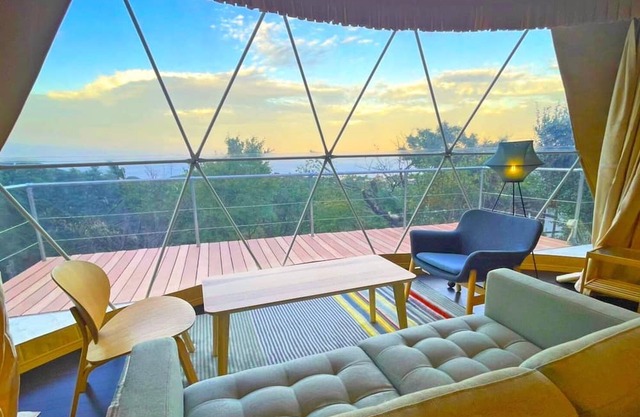 Izu Coco Dome Tent D 1 night with 2 meals and / Ito Shizuoka