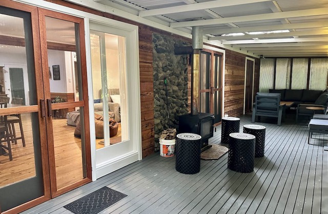 Creekside Rainforest Retreat, perfect for groups seeking a nature getaway.