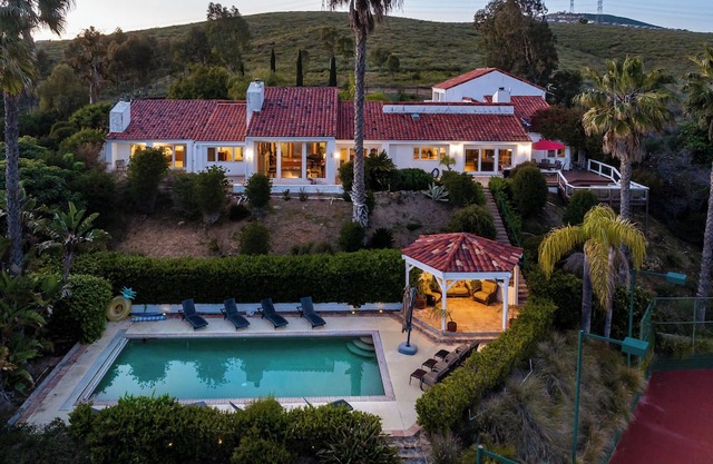 Resort-Style Estate w/Pool, Game Room & Valley Views | The Tennis Ranch