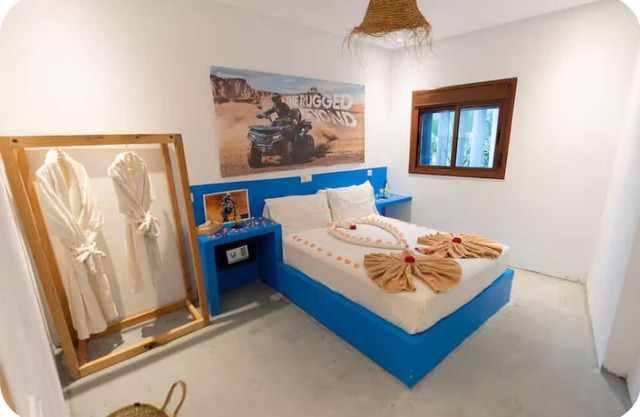 The Maison Bleu room