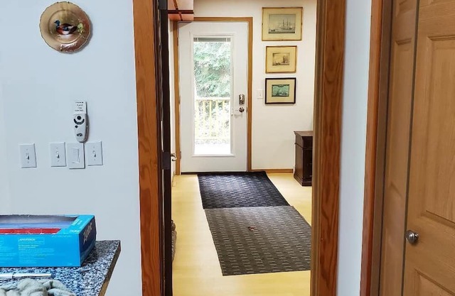 Peaceful Dog-Friendly Home on 10 Acres with Office, Porch & Laundry