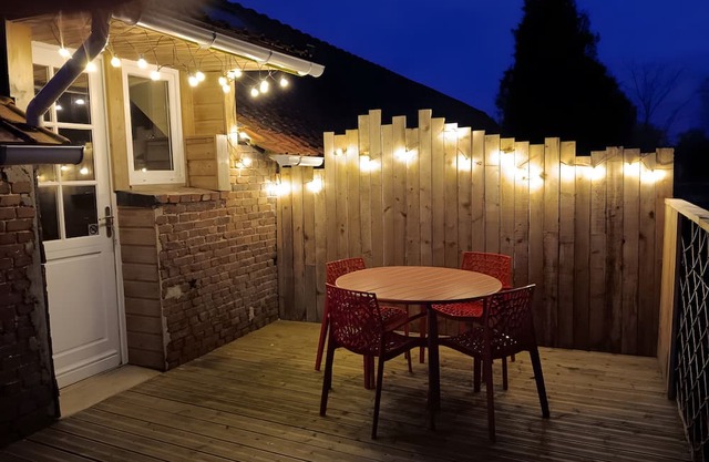 Casa de Vacaciones 'La Pause Picarde - Baie De' con Terraza Privada, Jardín Compartido y Wi-Fi
