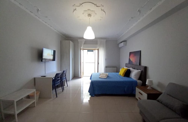 Habitación 'Salina' con vistas al mar, Wi-Fi y aire acondicionado