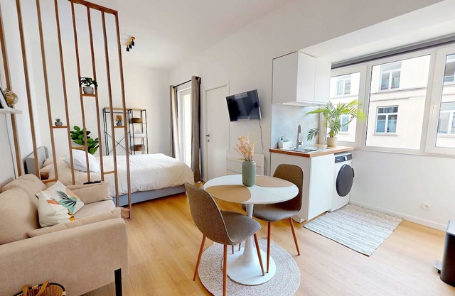 Studio cosy centre BXL avec balcon