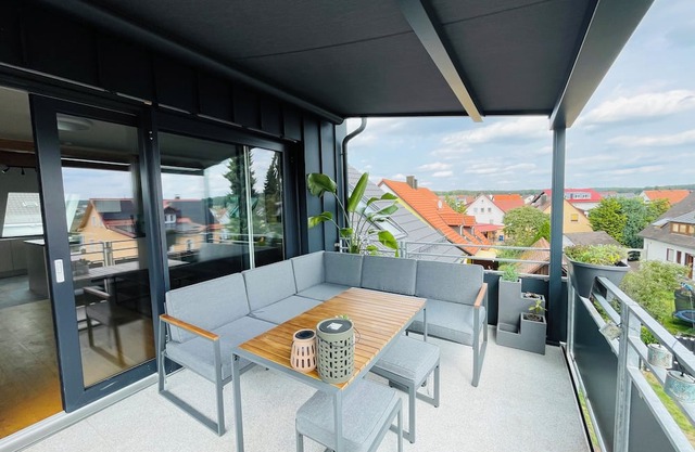 Vacation in the Franconian Lake District. Modern and light-flooded apartment.