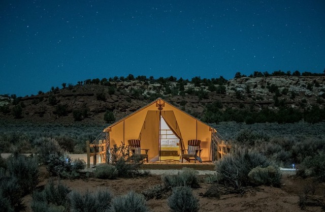 Safari Tent Adventure in Kanab, Utah: A Unique Glamping Experience