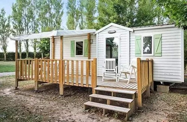 Mobil-home | Classic | 2 Ch. | 4 pers. | Raised terrace | A/C | TV