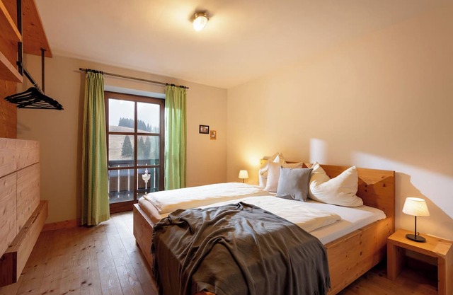 Double room evening sun