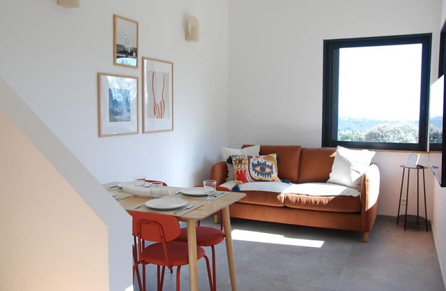 Duplex with private garden and pool