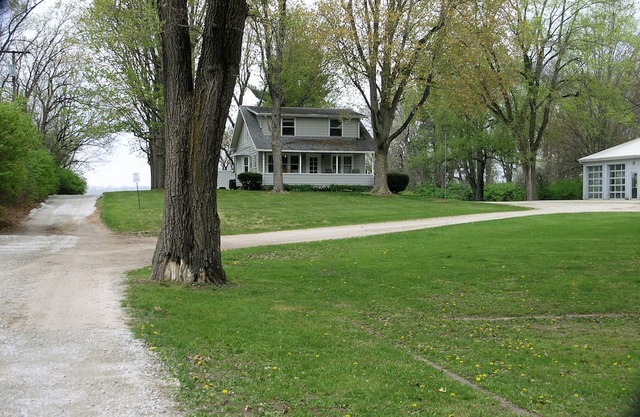 Spacious and secluded 7-bedroom lake front retreat.