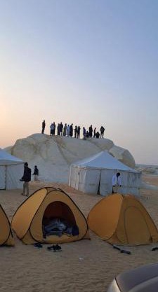 White Desert Safari Trips in Bahariya Oasis