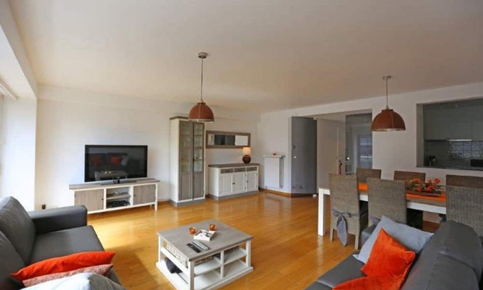 Knokke Apartamento | 300m impresionante apartamento en el centro de la playa