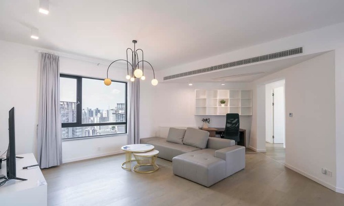 Xujiahui Cama Y Desayuno | Tyms Elegant 4BR 2BA Apt Xujiahui Malls