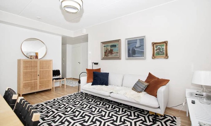 Kuopio Apartamento | Stylish Nordic 2BR Apartment with Sauna