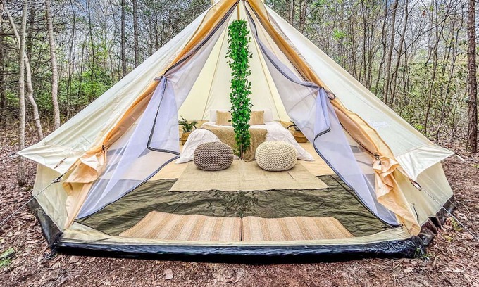 Turnersville Casa | Unique Glamping Experience w/Private Bathroom