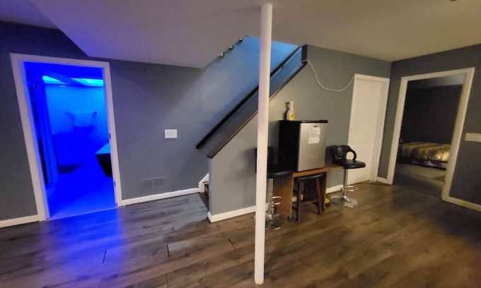 Owings Mills Casa | Charming 1-bedroom,with Living room BASEMENT APT in Owings Mills with a POOL!