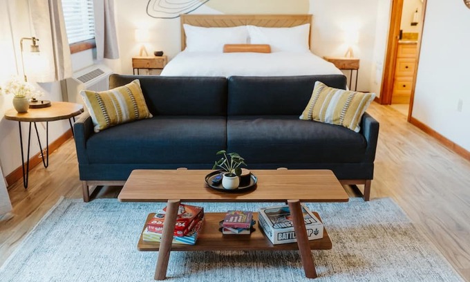 Kalispell Apartamento | King Bd Downtown WD Dogsok
