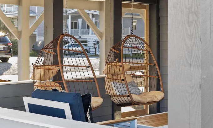 Cherry Grove Beach Casa | Urban Cowboy | 5BR Themed Beach House w/Private Pool | Ocean Views