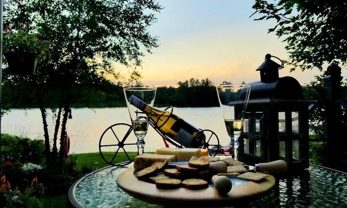 Campbellford Casa | Private waterfront resort is Ideal for Groups of 6-12 friends or family members.