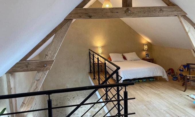 Saint-Seglin Apartamento | Le 6, Logement Chaleureux, Calme et Verdure