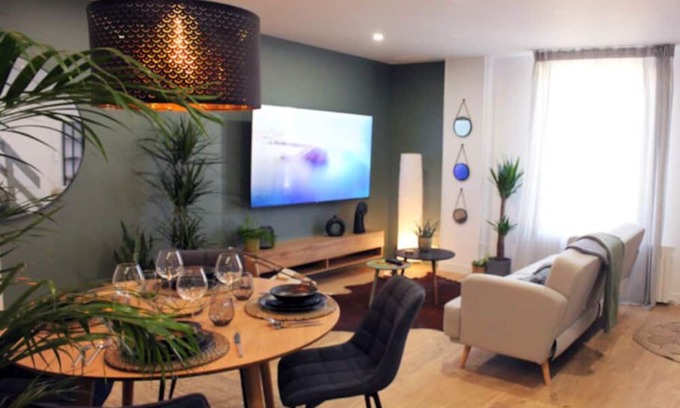 Nemours Apartamento | Nemours Centrale, Duplex n°4 (55m2), parfait pour 4 personnes, TER Paris (1h15)