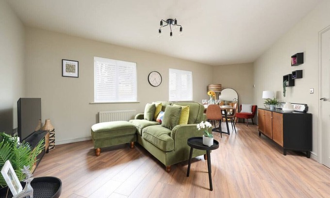 Malmesbury Apartamento | Stylish Flat With Sofa Bed in Malmesbury!