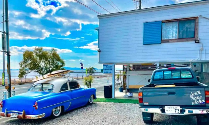 Gamagori Casa | 3-Storey house with a scenic view of Mikawa Bay!