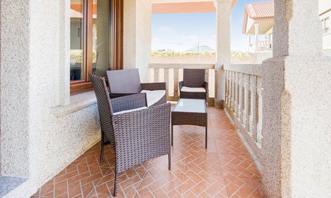 Salcidos Casa | In charming A Guarda welcomes you this Galician villa with beautiful outdoor area.