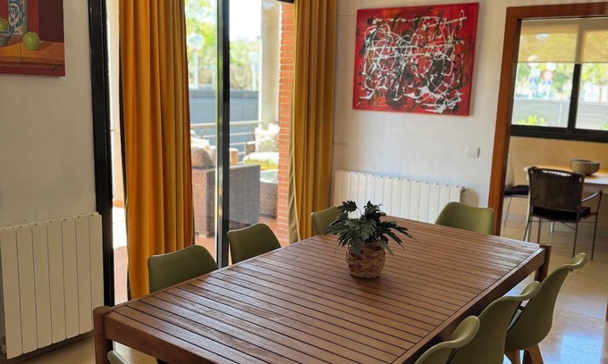 Salou Chalet De Esquí | Castle Village Salou- villa in almost center of salou with swimming pool jacuzzi and sauna