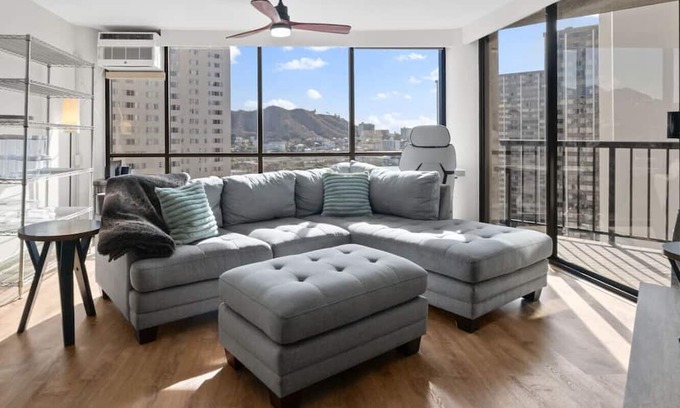 Downtown Honolulu Apartamento | Downtown Honolulu | AC, W/D, Free Parking, Kitchen