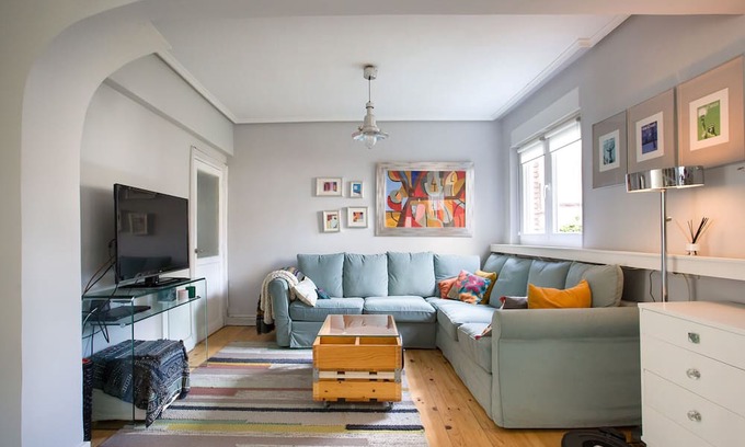 Getxo Apartamento | Apartment renovated in 2025 next to the sea and surrounded by gardens - Getxo, Bilbao