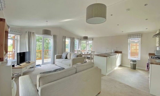 Tunstall Chalet De Esquí | 2 bedroom accommodation in Tunstall, Richmond