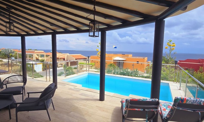 Kralendijk Villa | Mi Soño - Ocean View, Bright, and Modern Villa, Private Pool