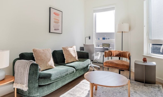 Old San Leandro Apartamento | Blueground | Old San Leandro, fitness center, nr San Leandro Park