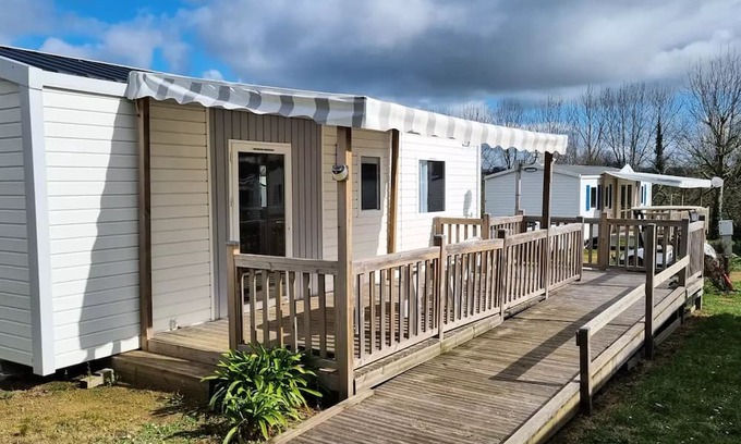 Kerfot Casa | Camping At the gates of Paimpol * - Mobil Home Privilege PMR Louisiana - 2 bedroom 4 people