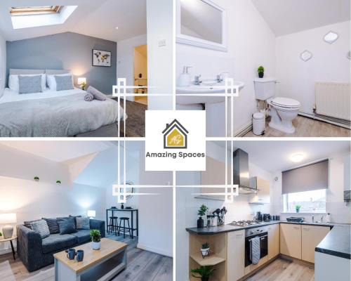 Warrington Apartamento | Modern 1-Bedroom Apartment with Free Wi-Fi and Parking by Amazing Spaces Relocations Ltd